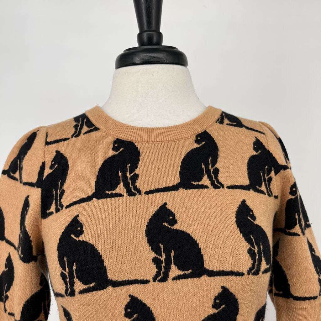 Maeve S/s Cat Sweater