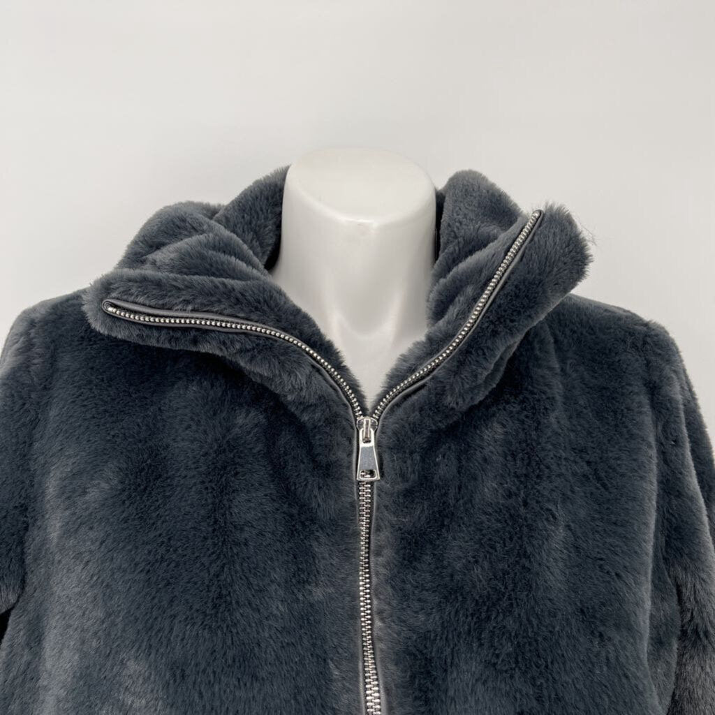 Saks Fifth Ave Faux Fur Bomber