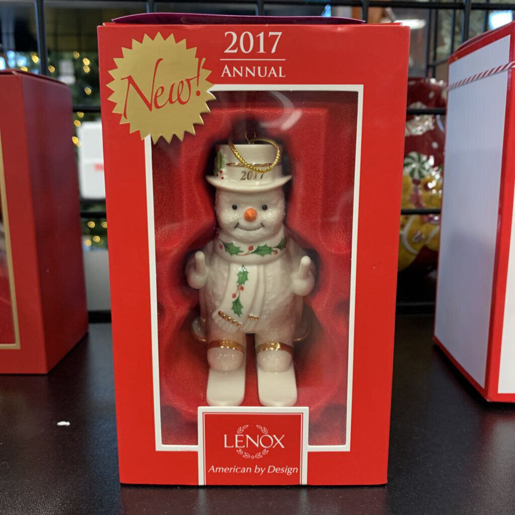 Snowman Ornament 2017