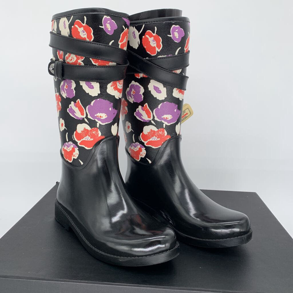 Coach Floral Rain Boots