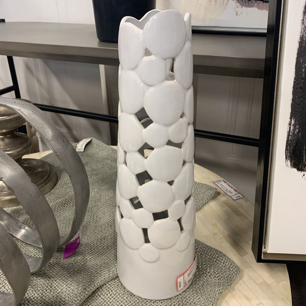 Cutout Ceramic Vase