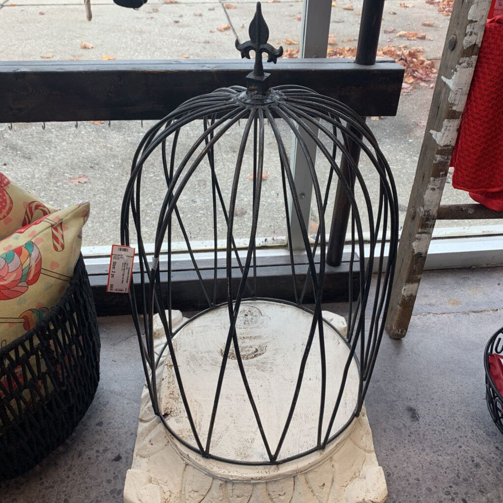 Metal Bird Cage on Stand