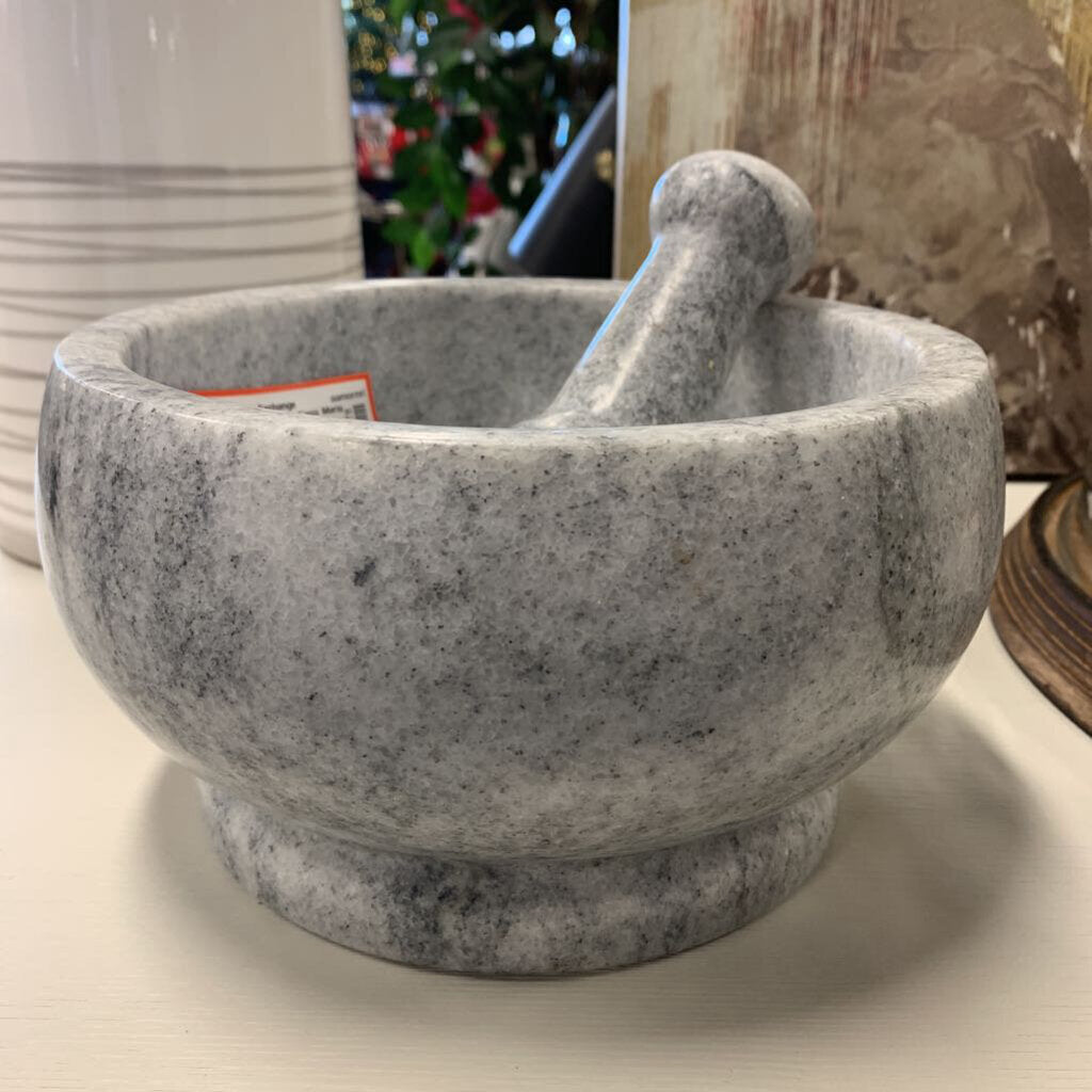 Marble Mortar & Pestle