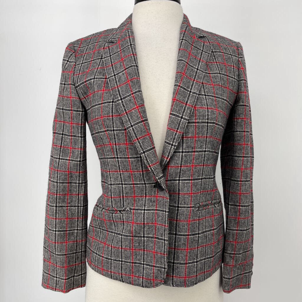 Pendleton Plaid Blazer