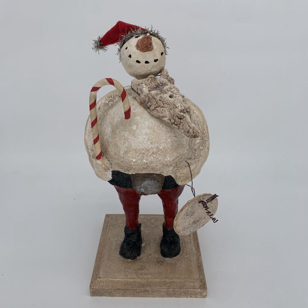 Rotund Snowman Santa