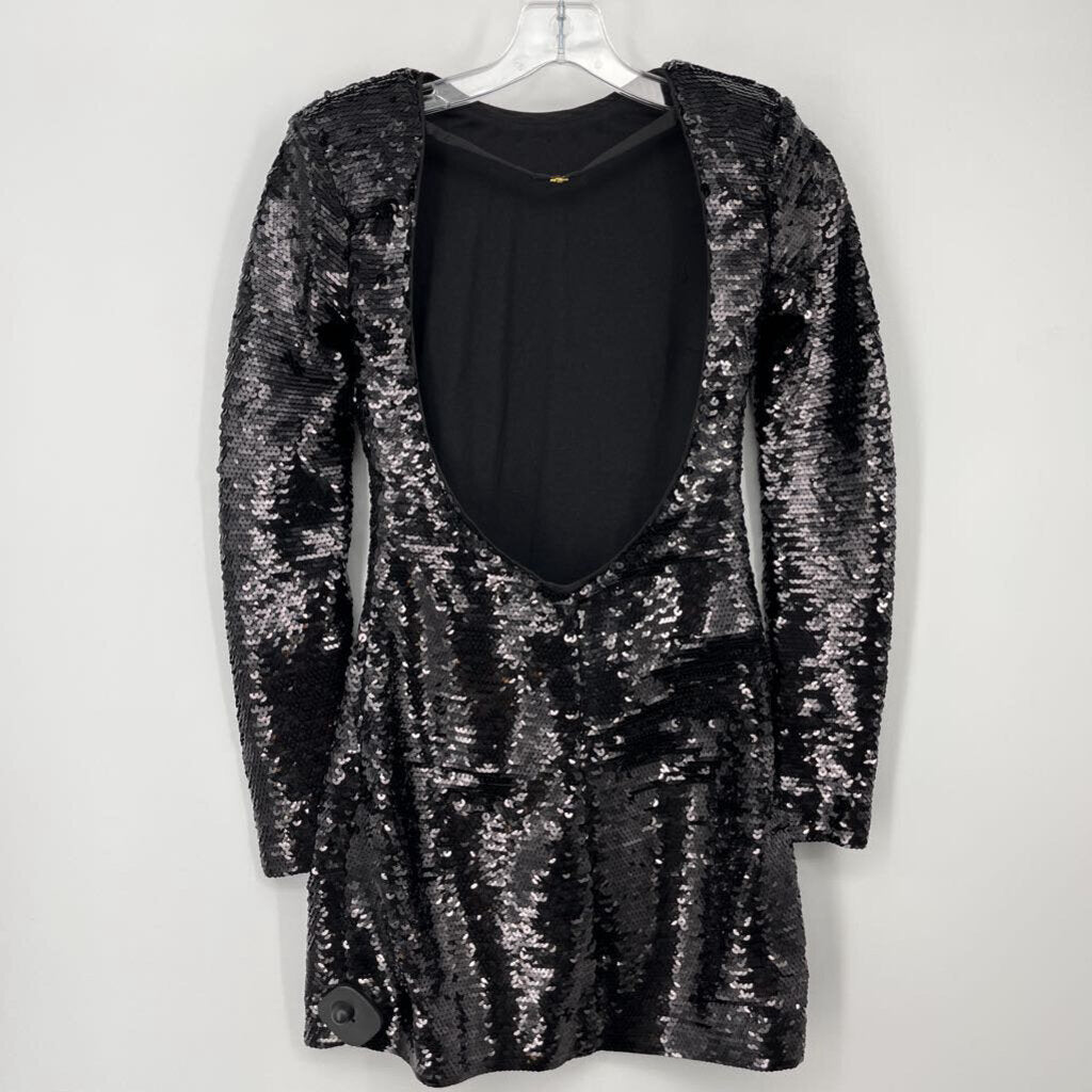 Frame L/s Sequened Dress