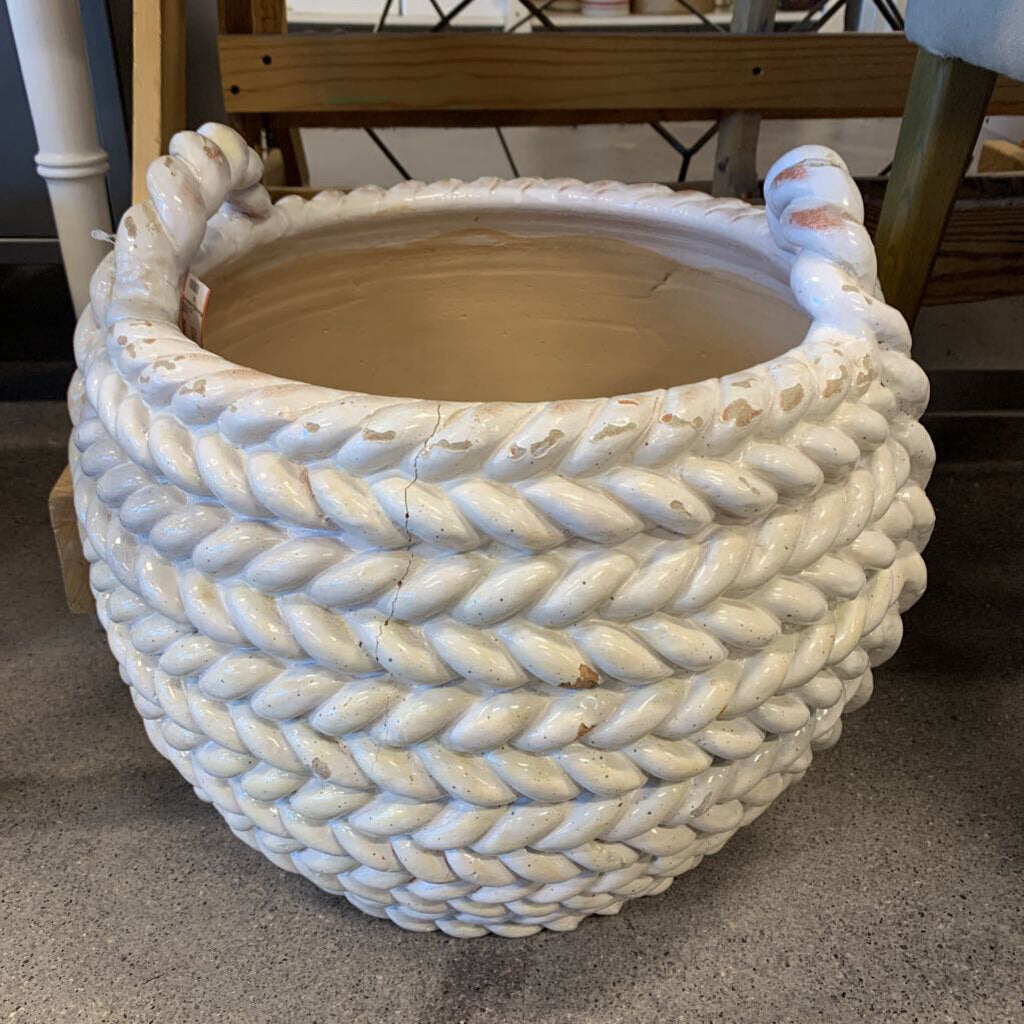 Coiled Rope Planter