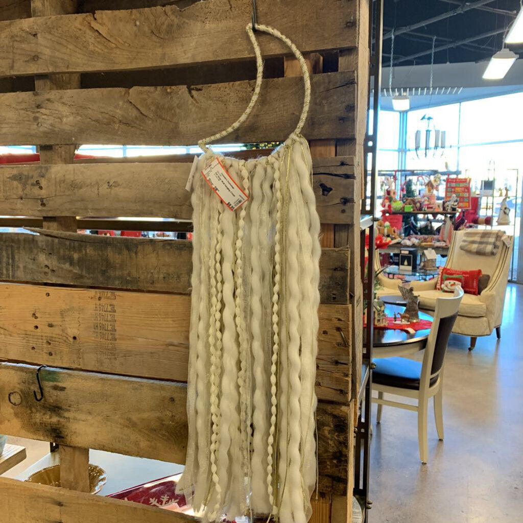 Knit Moon Wall Hanging