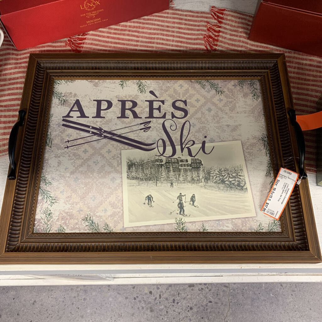 Framed Apres Ski Tray