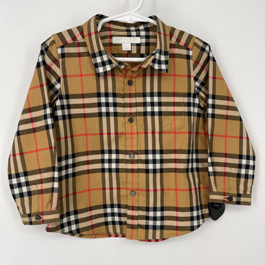 Burberry Plaid Shirt