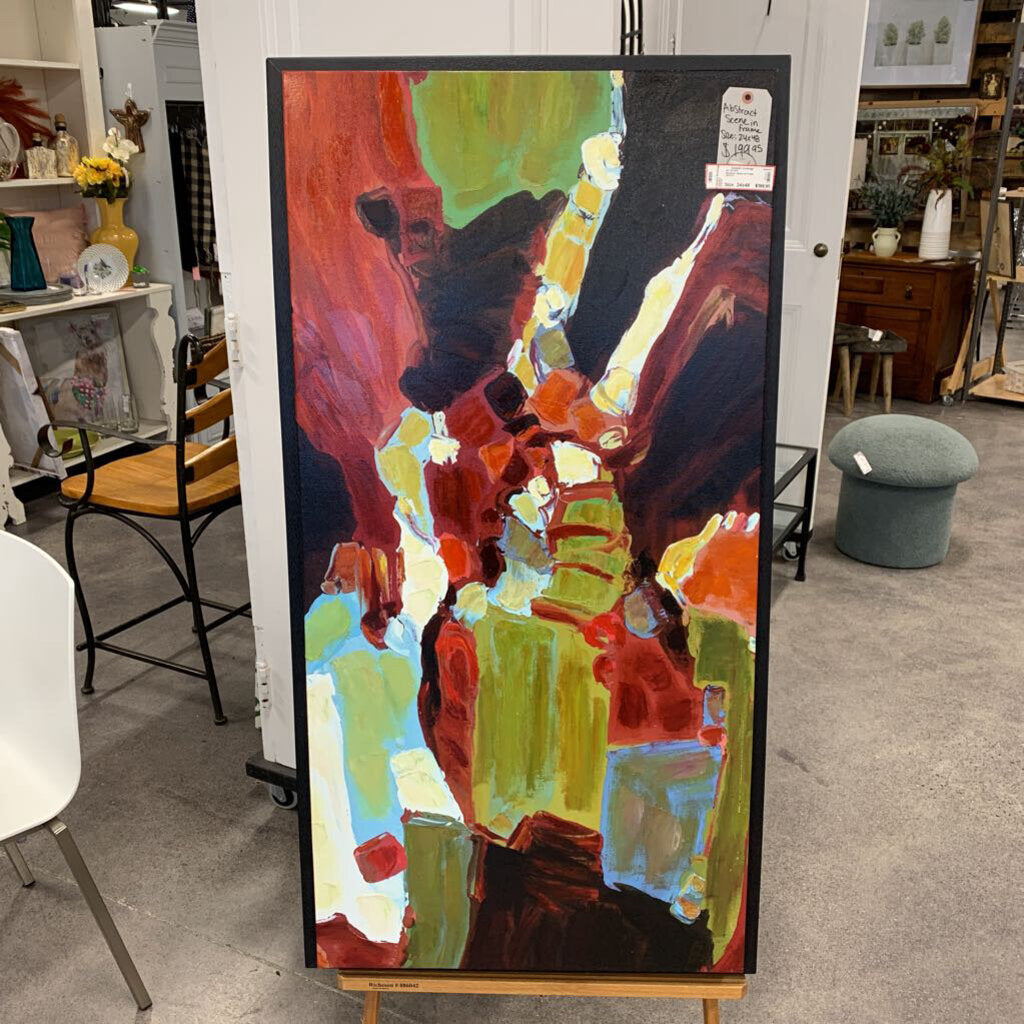 Abstract Scene in Frame