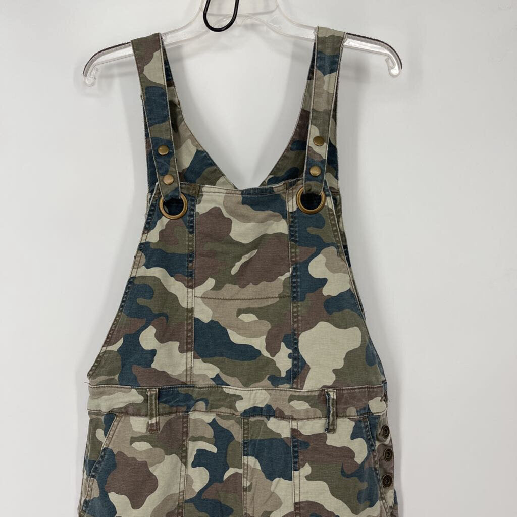 Anthropologie Camo Overalls