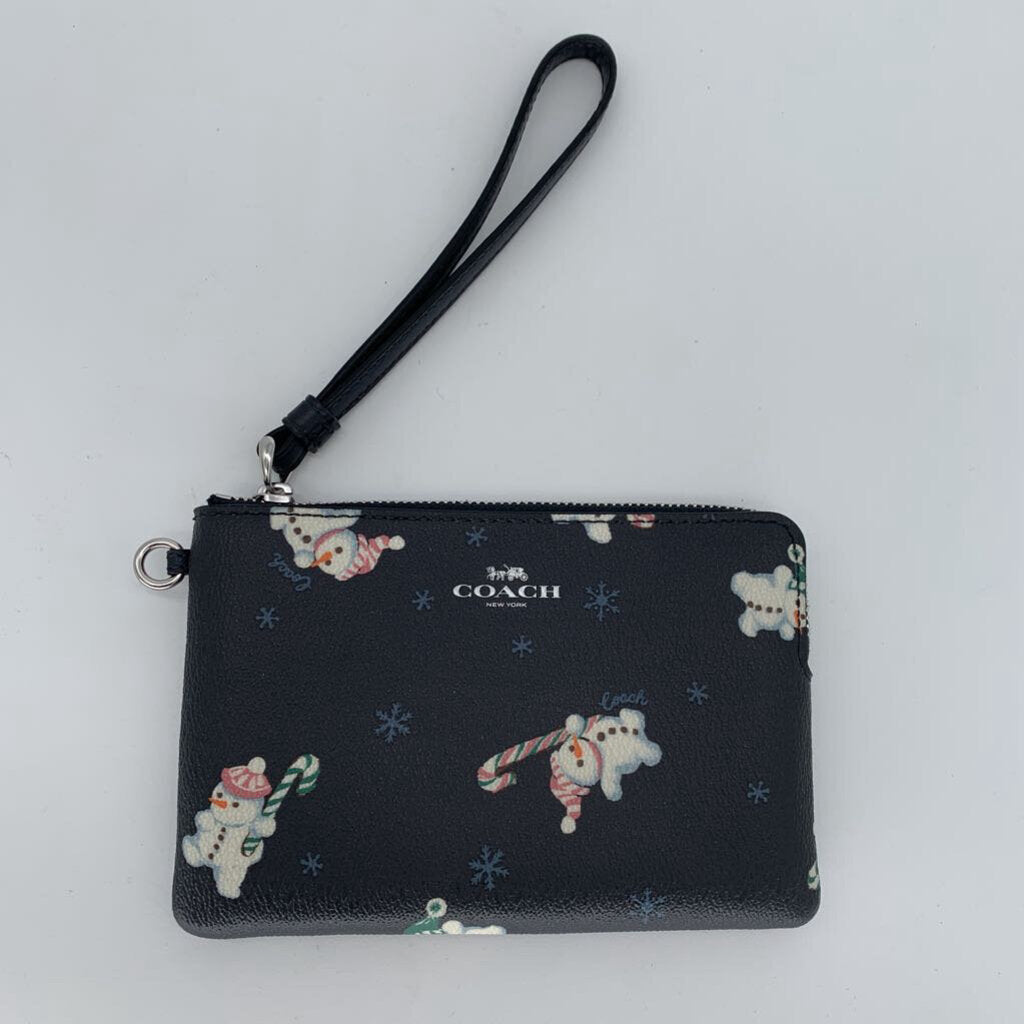 Coach Snowman Wristlet