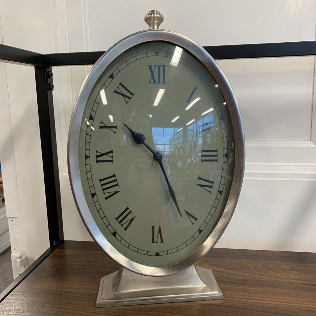 Metal Framed Clock