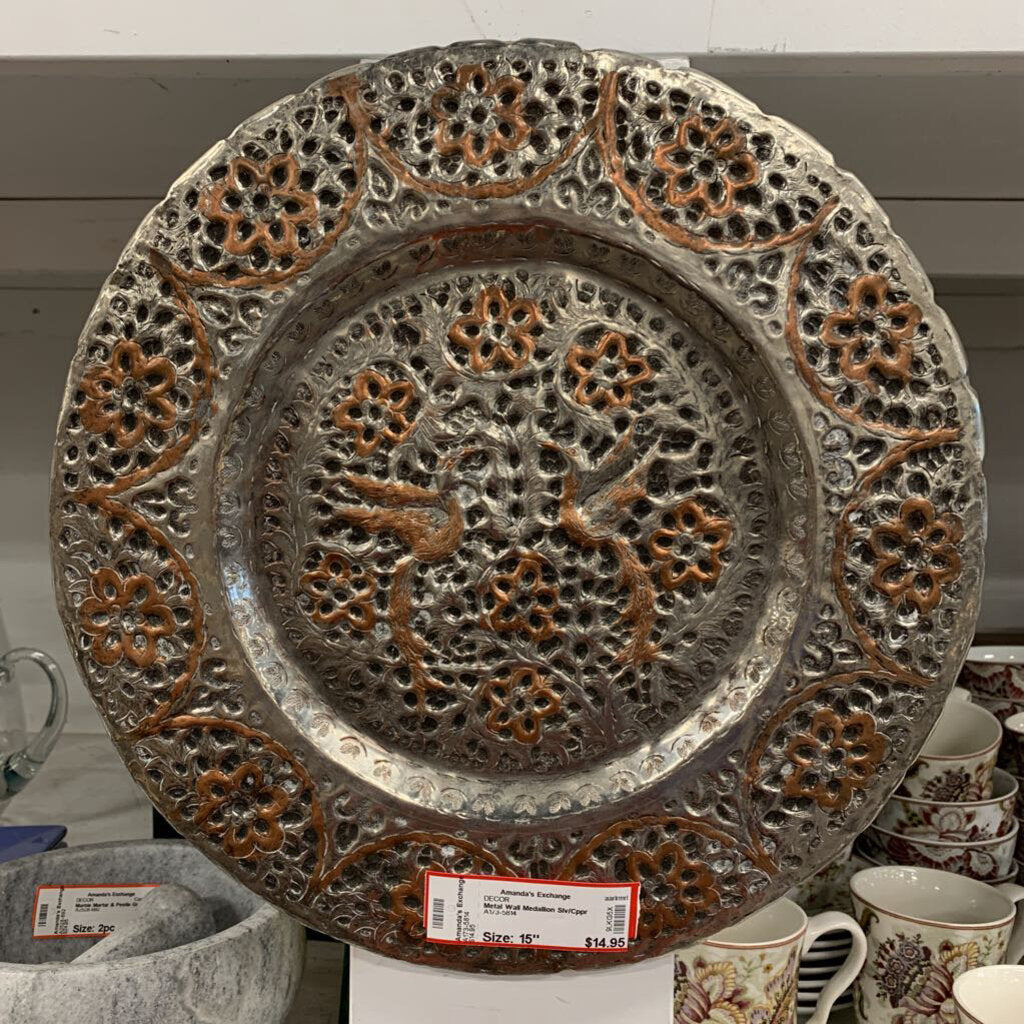 Metal Wall Medallion