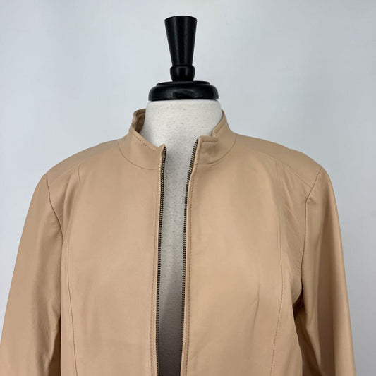 Eileen Fisher leather Jacket