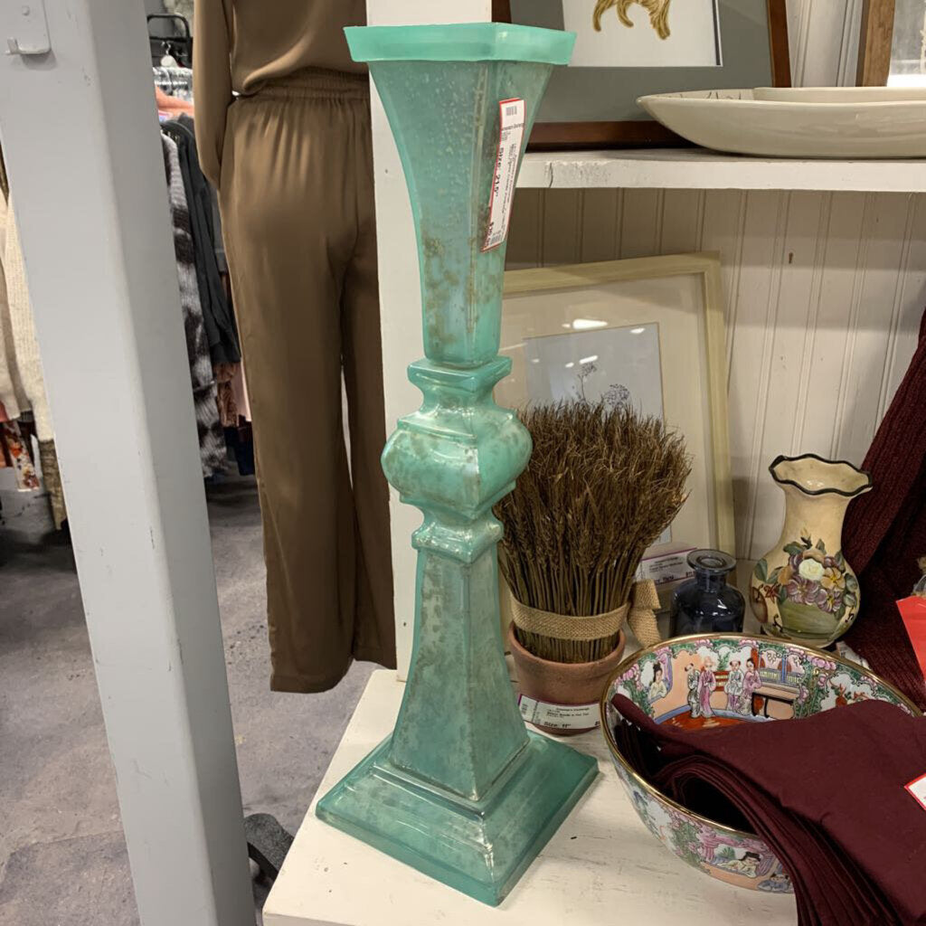 Merc Glass Candle Pedestal