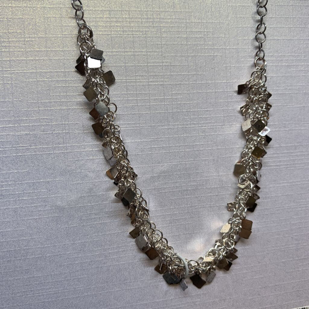 Sterling Silver Necklace with Matching Earrings