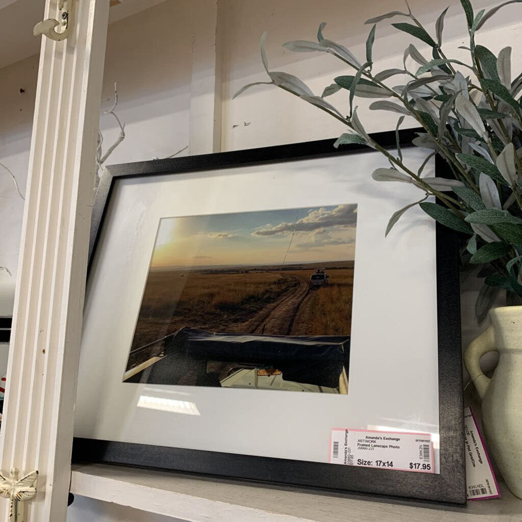 Framed Lanscape Photo