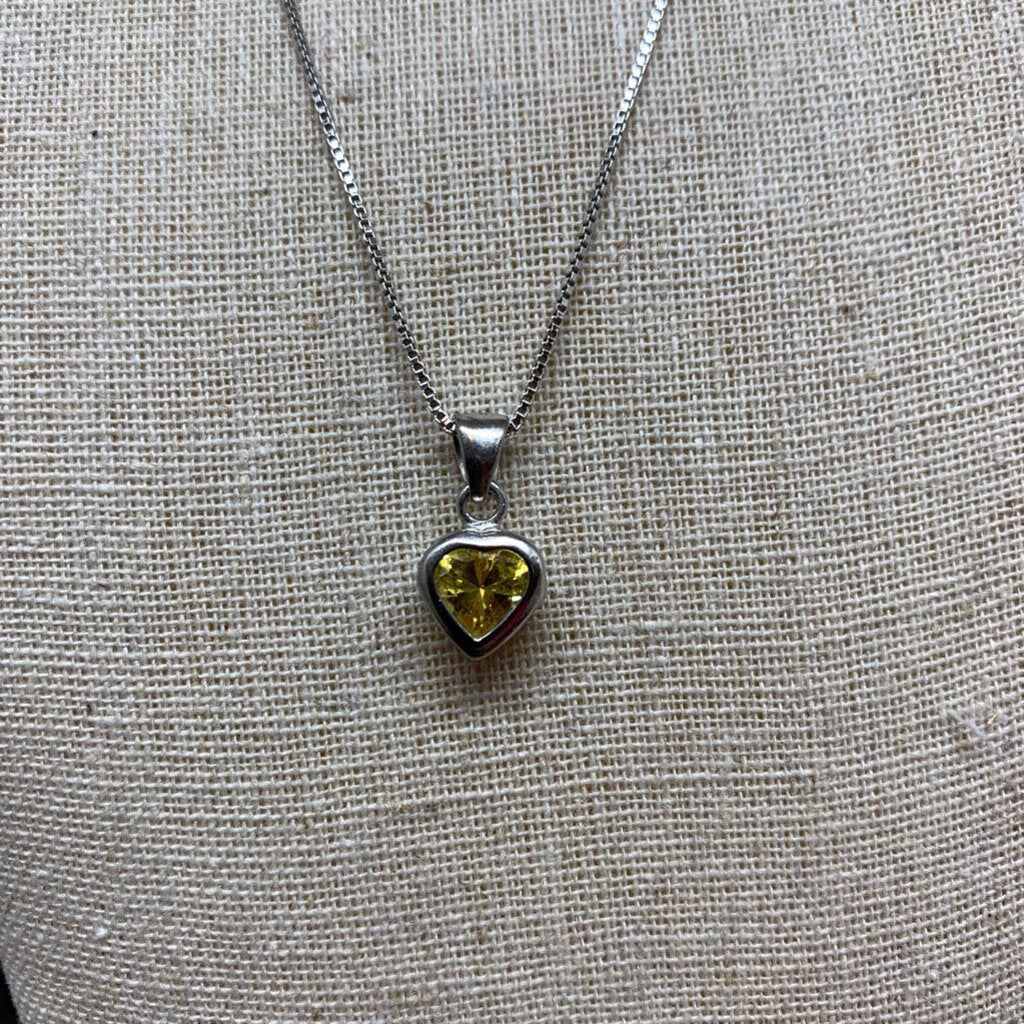 Sterling Heart Necklace