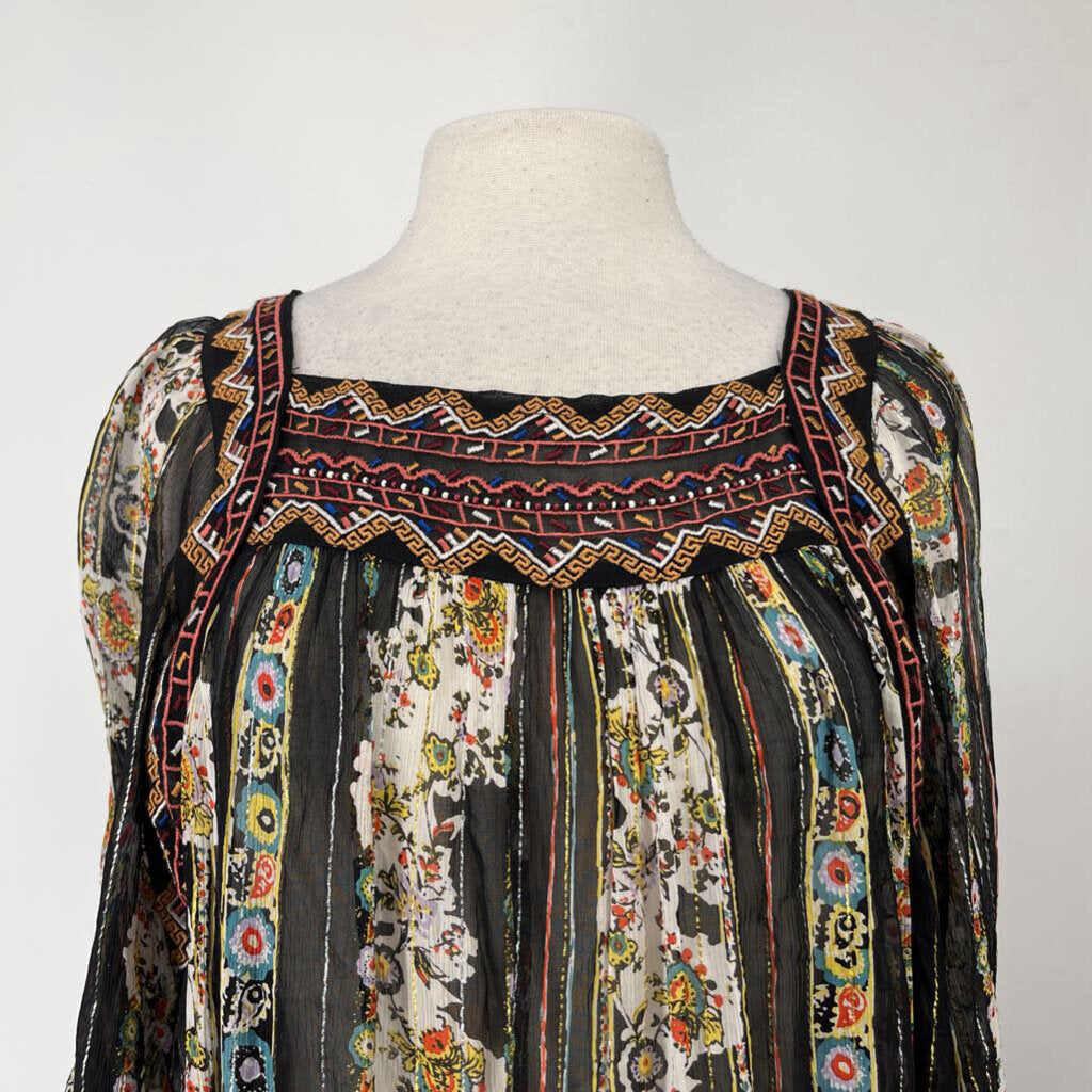 Free People Multi Print Tunic