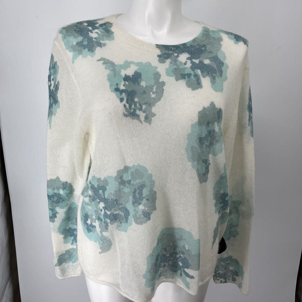 Vince L/s Floral Sweater