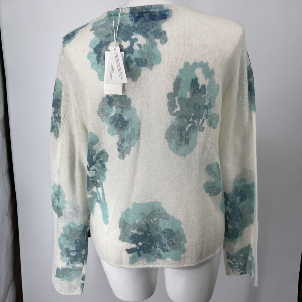 Vince L/s Floral Sweater