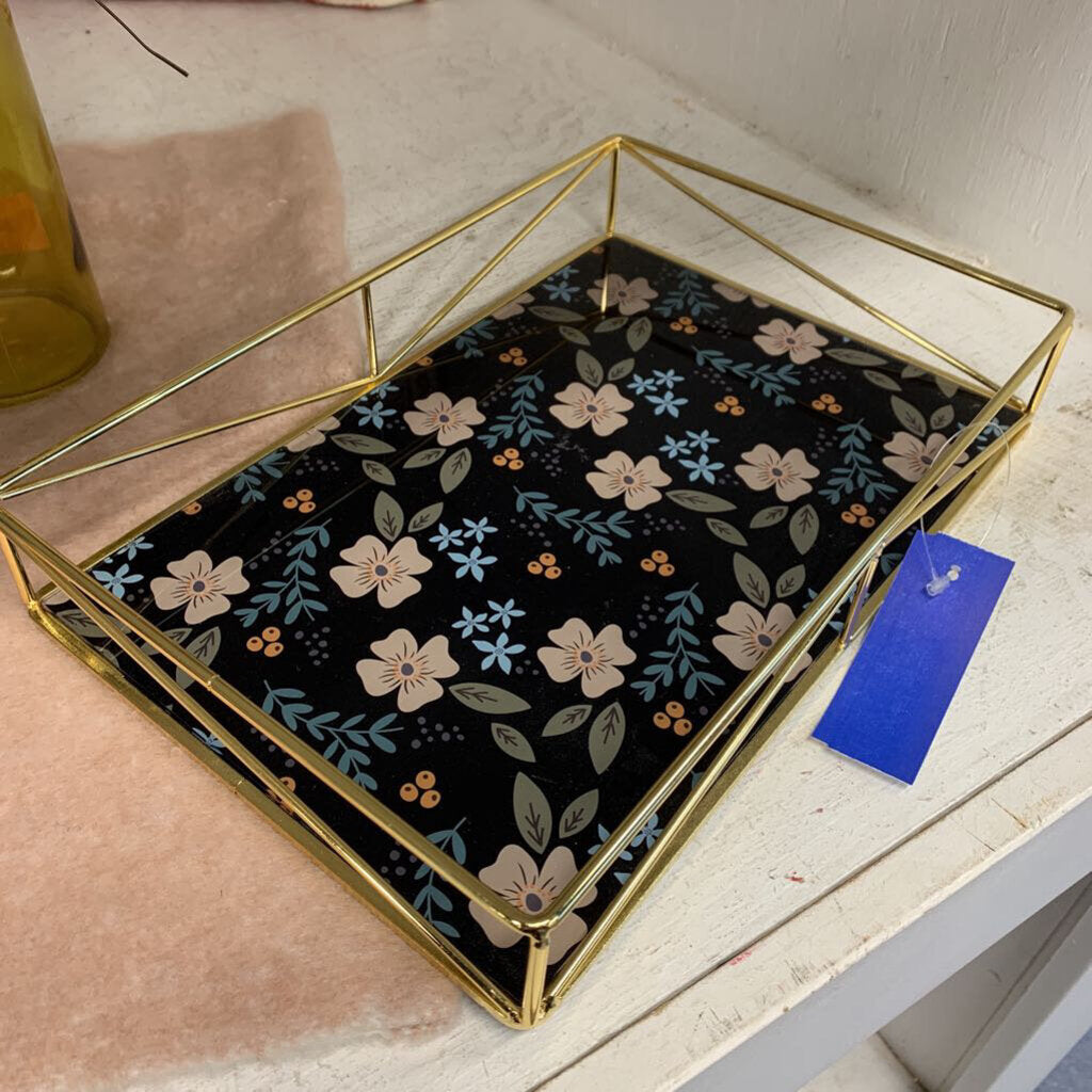 Glass/Metal Tray