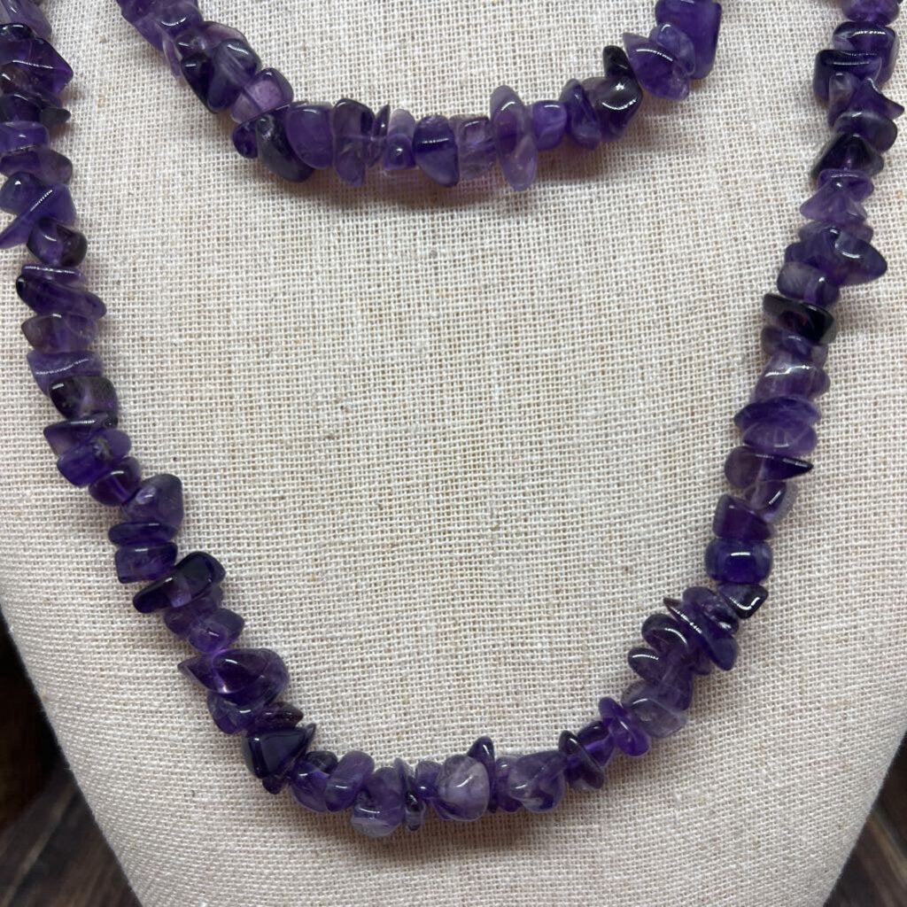 Amethyst Chips Necklace