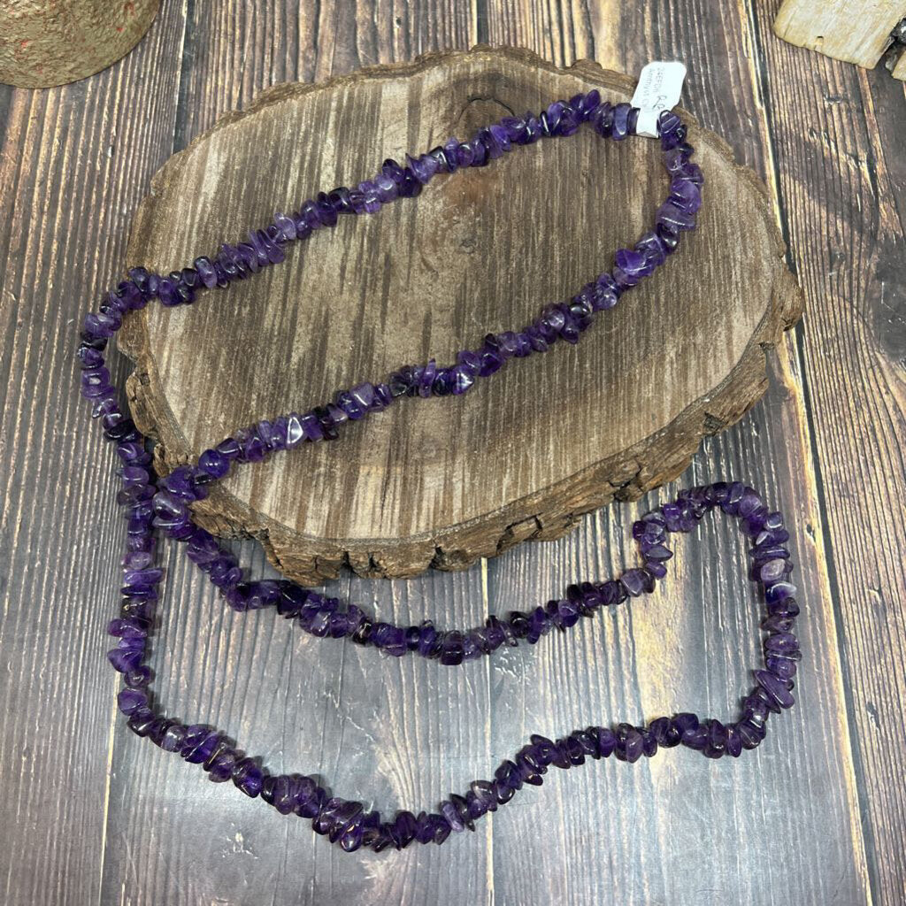 Amethyst Chips Necklace