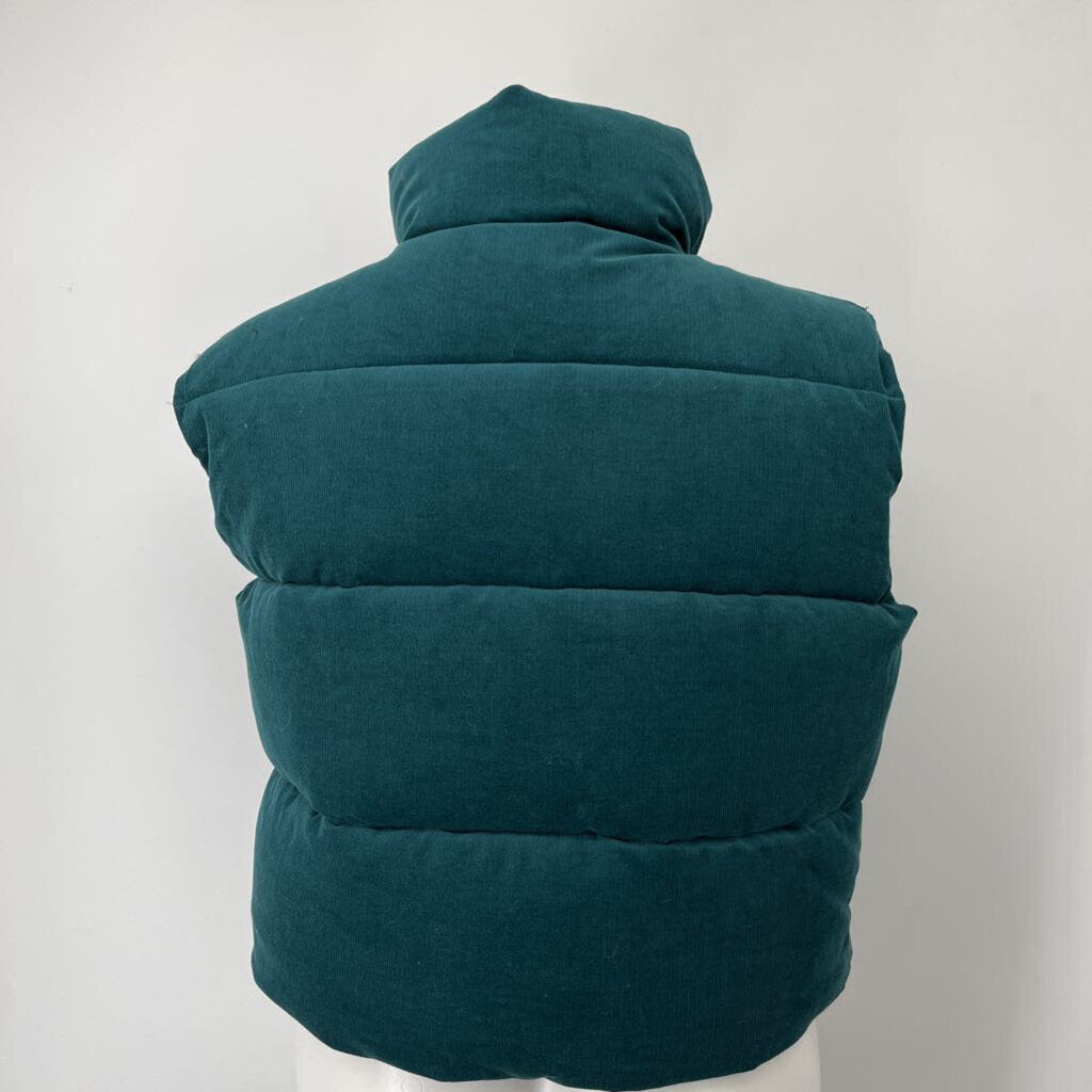 Loft puffer corduroy Vest