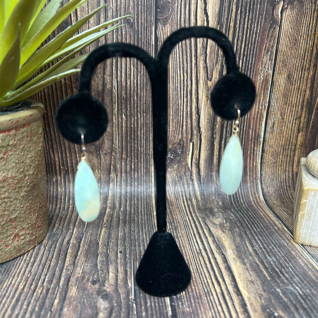 Faceted Drop Earring