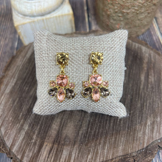 Talbots Rhinestone Earrings