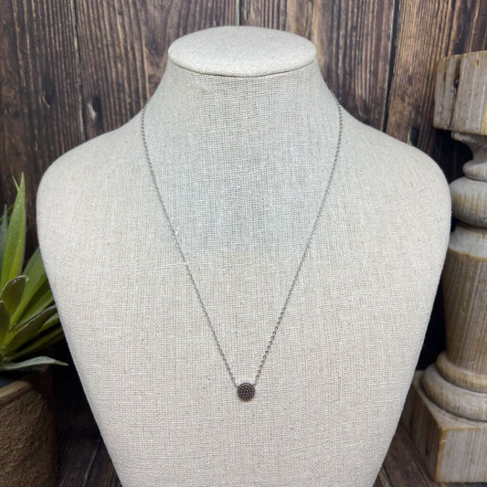 Round Pendant Necklace