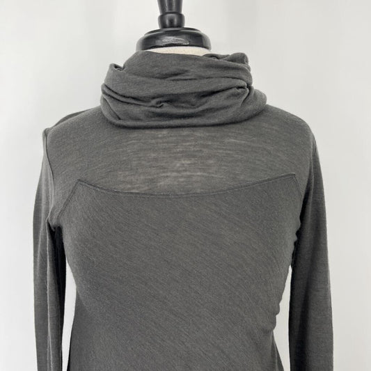 Donna Karan L/s Cowl Neck Shirt