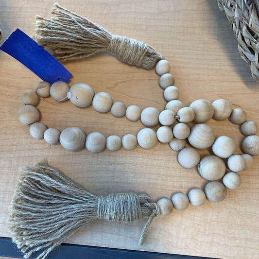 Wooden Bead Garland