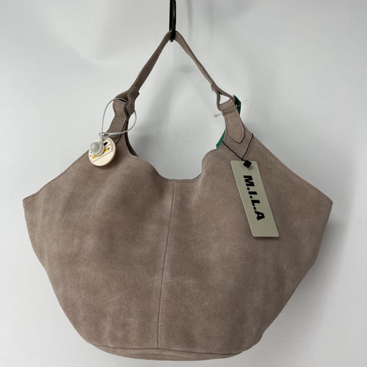 M.I.L.A. Suede Hobo Bag