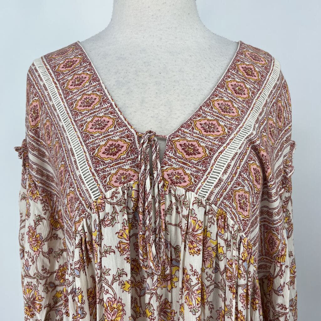 Free People 3/4 slv Shirt