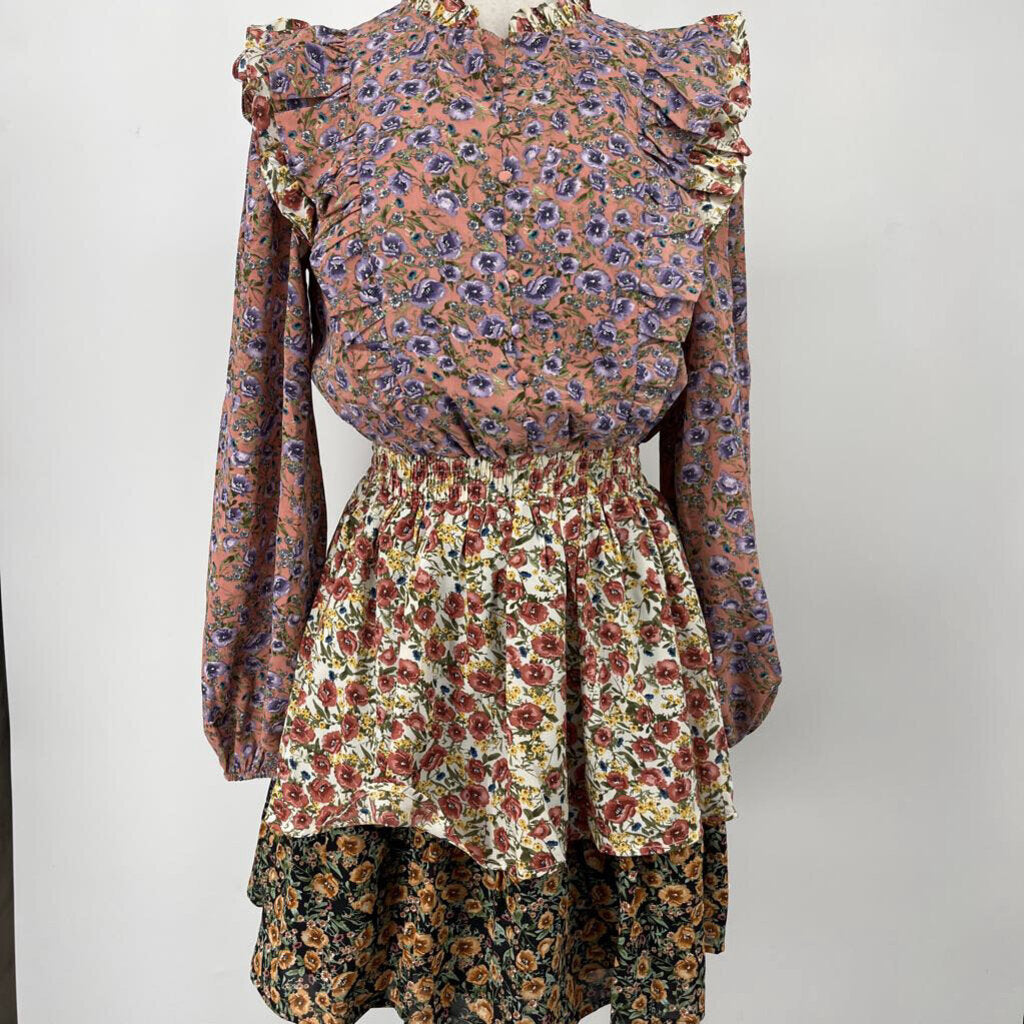 English Factory L/s Floral Dress