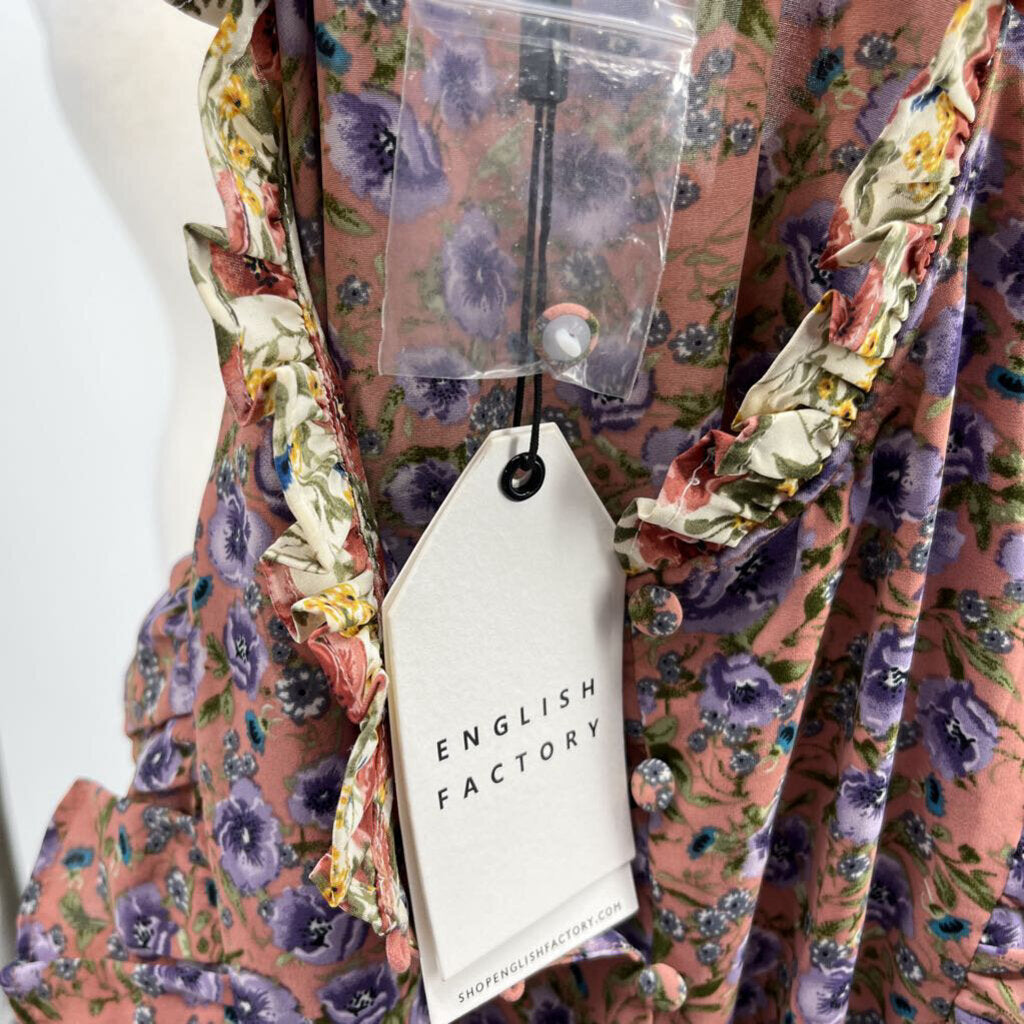 English Factory L/s Floral Dress