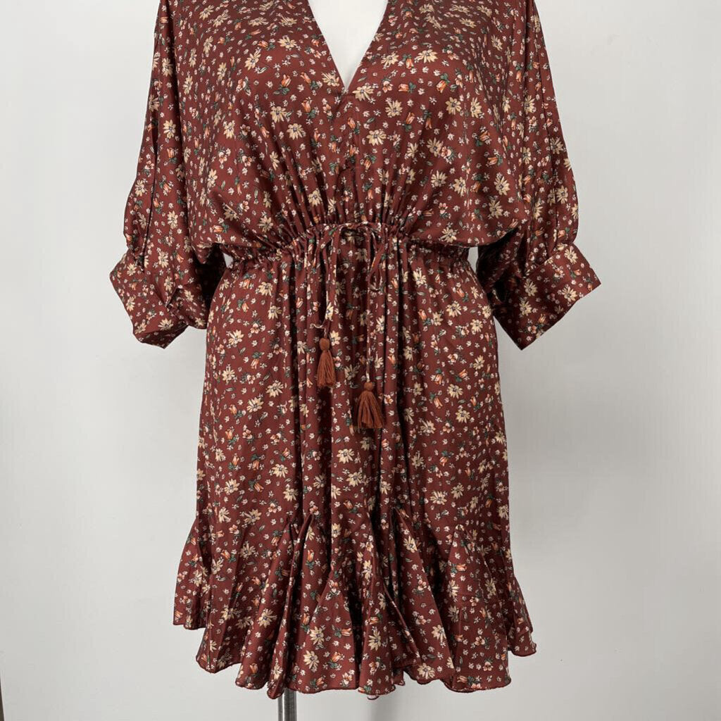 Aakaa L/s Floral Dress