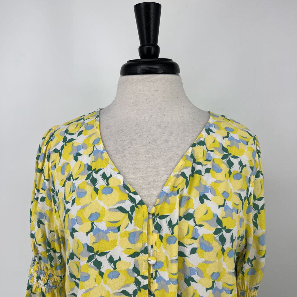 Loft L/f Floral Shirt