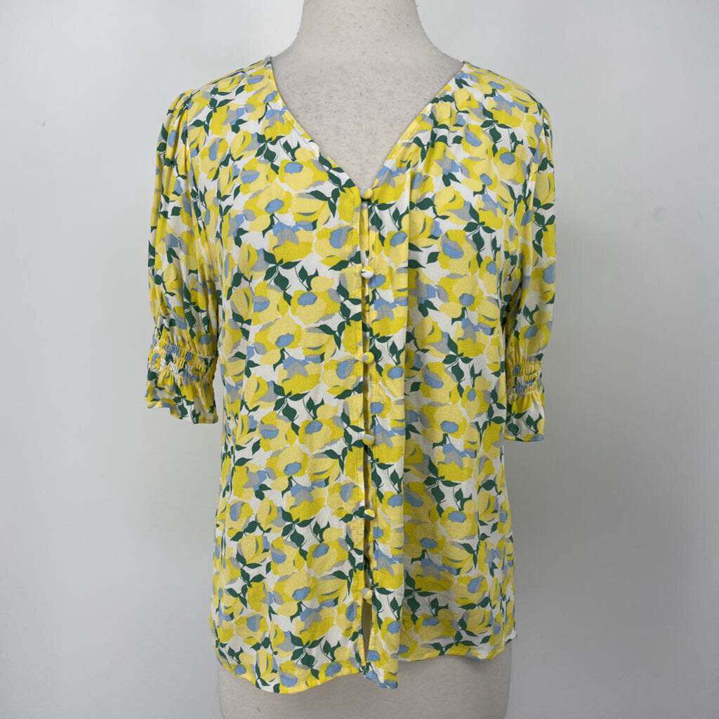 Loft L/f Floral Shirt