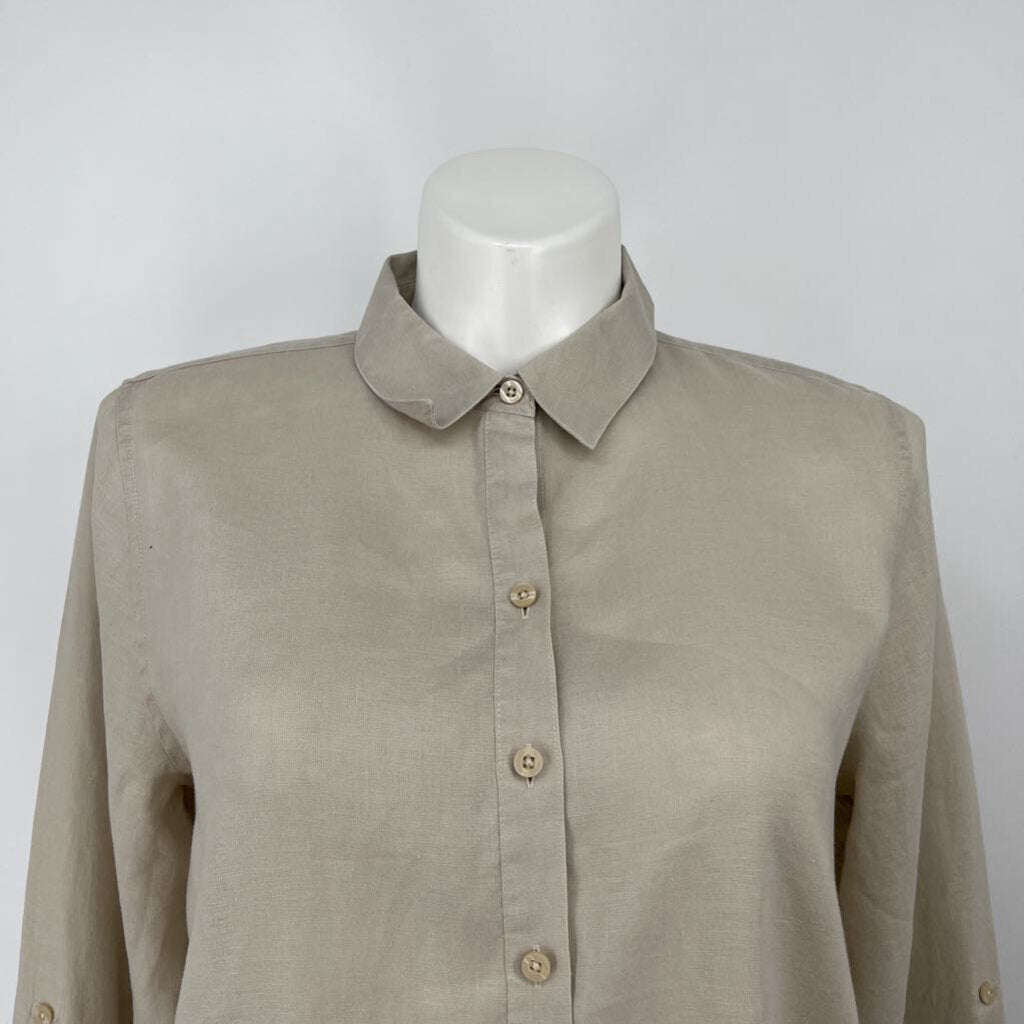 Chicos L/s Linen Shirt