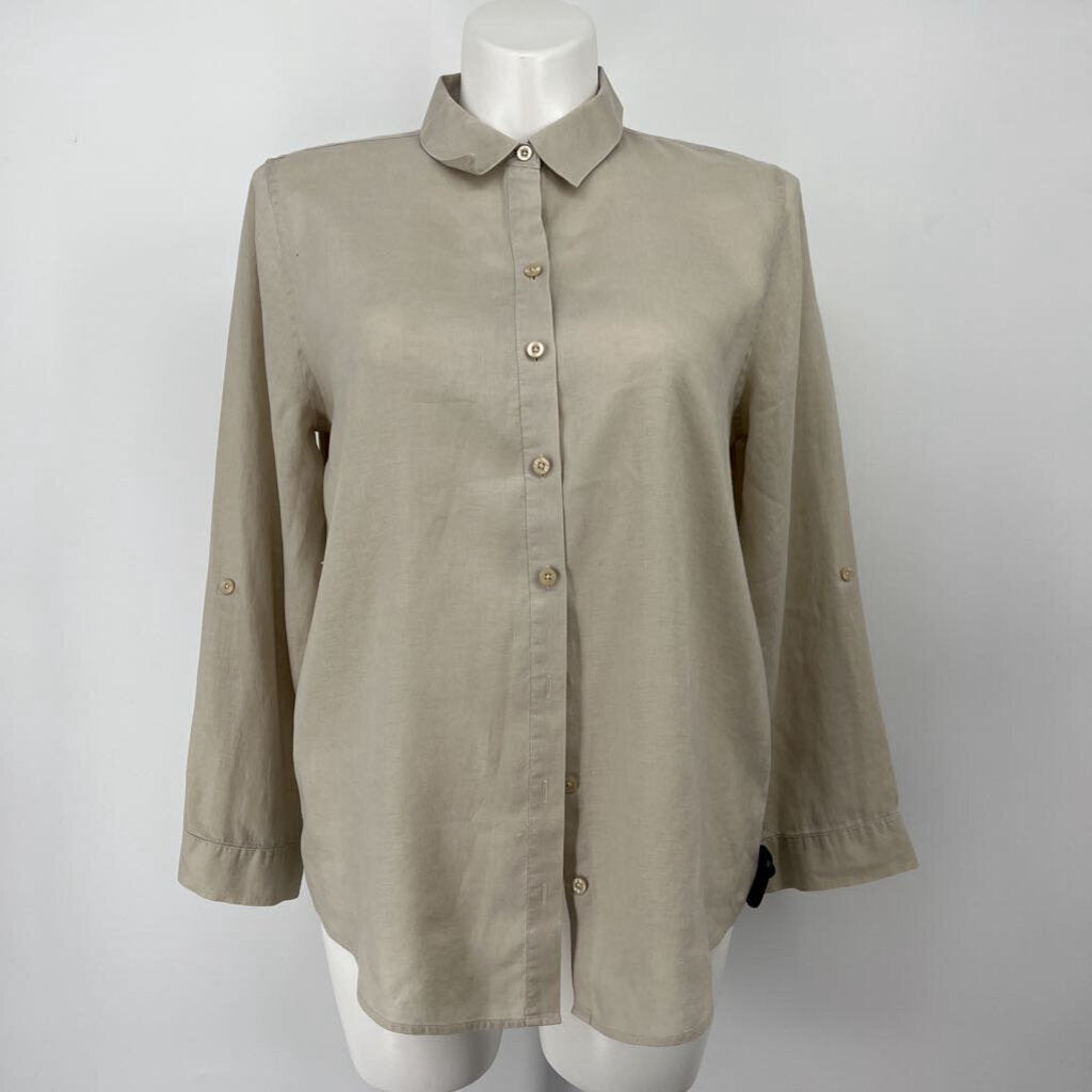 Chicos L/s Linen Shirt