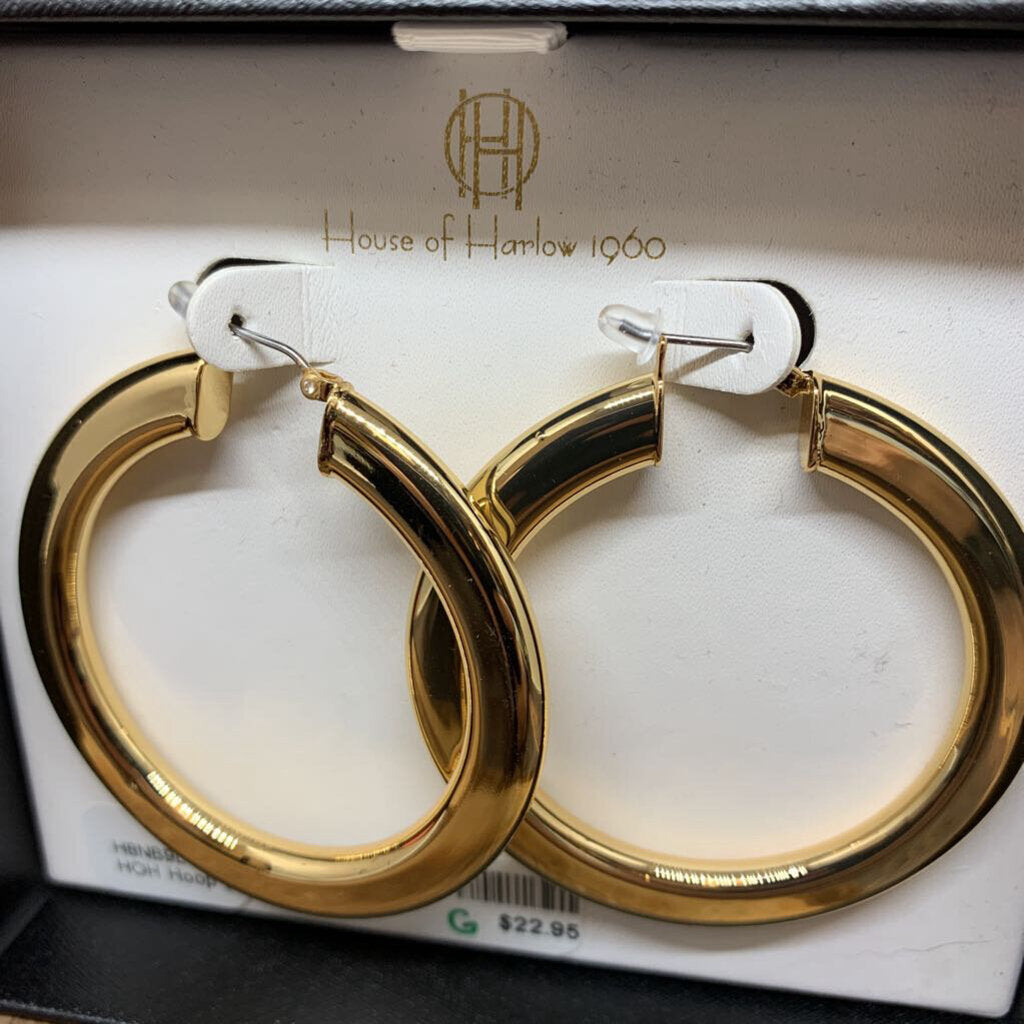 House of Harlowe 1960 Hoop Earrings