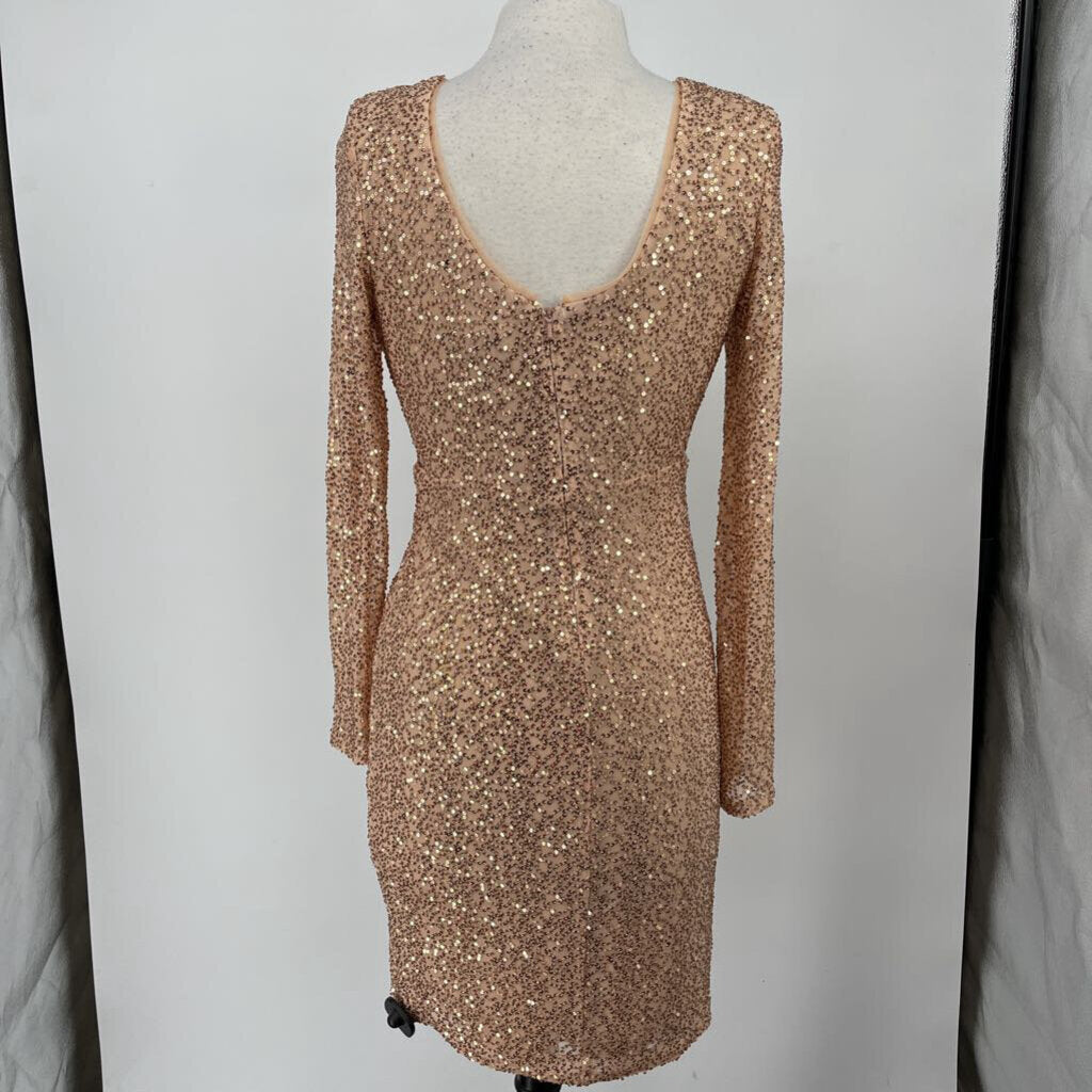 Betsy Adam l/s glitter Dress