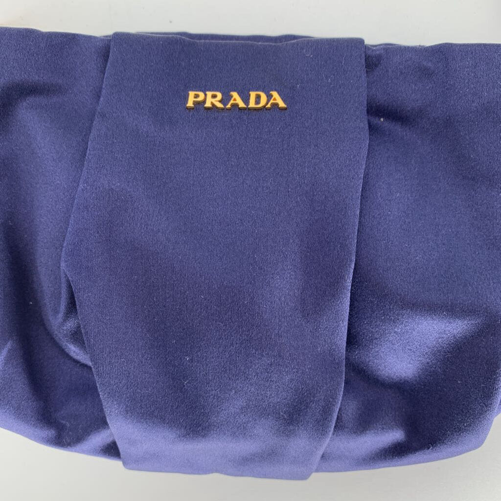 Prada Satin Wristlet