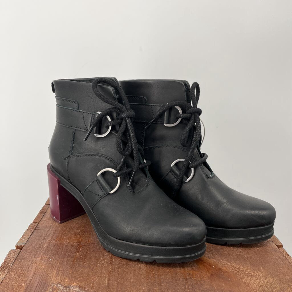 Sorel Plum Heel Combat Boot