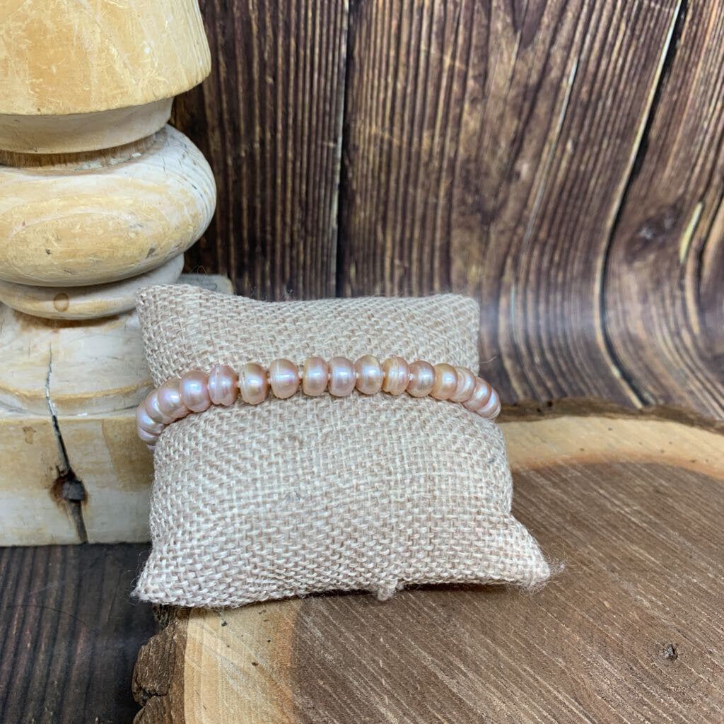 Pink Pearl Bracelet